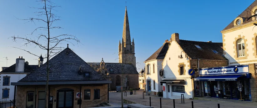 Photo du bourg de Carnac